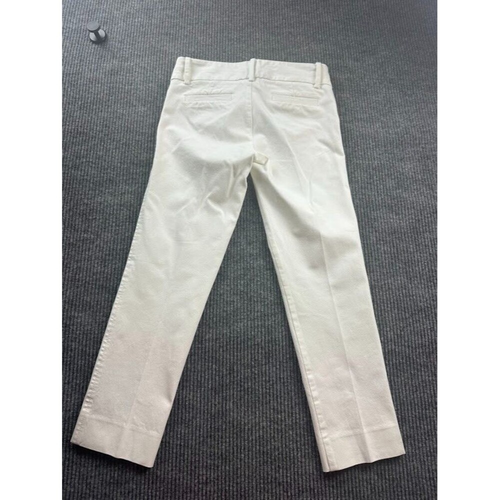 Pre-Owned Lilly Pulitzer White Size 2 Dress Pants Cropped - Picture 5 of 6